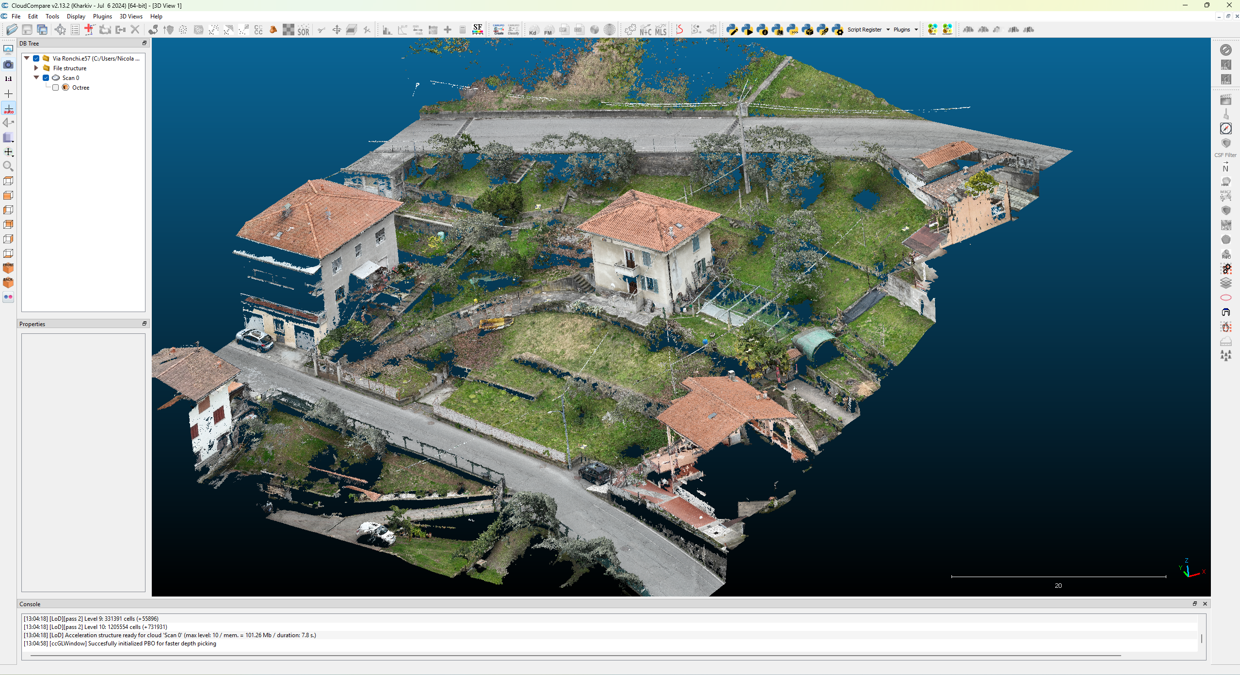 Rilievo fotogrammetrico da drone